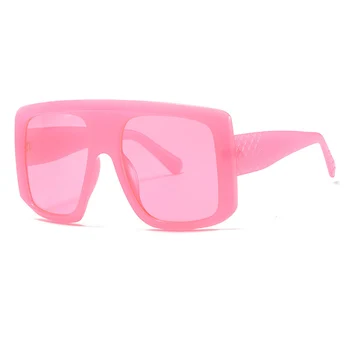 Prevelik Očala Kvadratnih sončna Očala Ženske blagovne Znamke, Modni Oblikovalec Punk sončna Očala Za Moške Letnik Odtenki Oculos de sol UV400 H20