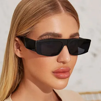 Luksuzne blagovne Znamke ženska sončna Očala 2021 Trend Majhen Pravokotnik Sunglass Ženski Oblikovalec Vintage Retro Kvadratnih sončna Očala Za Ženske