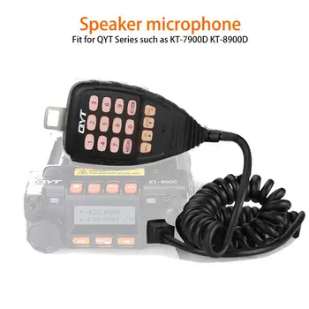 Original Ročni Mikrofon za QYT KT-5800 KT8900 KT-8900D KT-7900D KT-780 plus KT-980 plus Mobile Radio 10.00*7.00*5.00 CM
