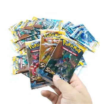324pcs Pokemon karte TCG: Sun & Luna Izdaja 36 Paketi Na Polje Kartice Igre Bitka classeur carte pokemon Otrok Igrača