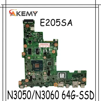 Akemy E205SA Mainboard Za Asus Eeebook Flip E205S TP200S TP200SA prenosni računalnik z matično ploščo N3050/N3060 64 G-SSD