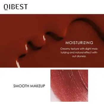 QI Mat Lip Gloss Nepremočljiva 12 Barv Mini Ustnice Ličila Žamet Golih Lipgloss Gladke Ustnice Odtenek Dolgotrajno Tekoče Šminko