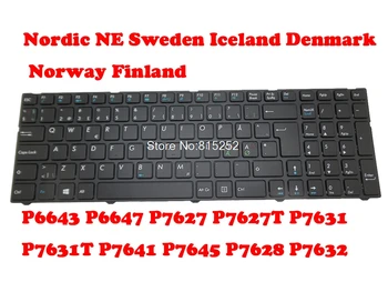 Laptop Tipkovnici Medion P6643 P6647 P7627 P7627T P7631 P7631T P7641 P7645 P7628 P7632 RU ruska/Nordijska NE/UK Združeno Kraljestvo