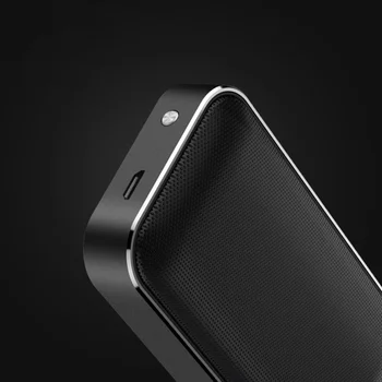 AMTER BT207 Prenosni Brezžični Bluetooth Zvočnik Mini Metal Glasbo Zvok Polje za Prostoročno uporabo na Prostem Bass Subwoofer za Pametne telefone