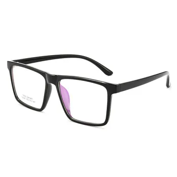 Evove Prevelik Očala Moški Ženske Kvadratnih TR90 Očal Okvir Človek Pregleden Očal za Recept Optična Objektiva