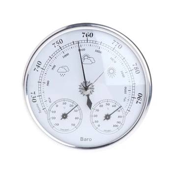 Gospodinjski Vremenske Postaje Barometer Termometer, Higrometer Steni Visi visoko natančnost merilnik tlaka zraka vreme instrument