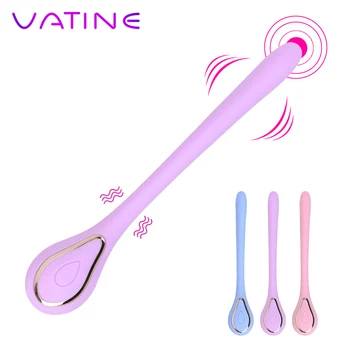 VATINE 10 Hitrosti Jezika Ustni Vibratorji Nepremočljiva USB Polnjenje Klitoris Vagine Stimulacije Sex Igrače za Ženske Moški Masturbator