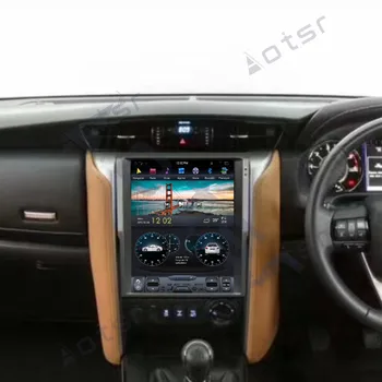 Za Toyota Fortuner 2 2016-2019 Tesla styel Android 9 Avto DVD-Zaslon, GPS Navigacija Auto Radio Stereo Multimedijske Palyer glavne enote