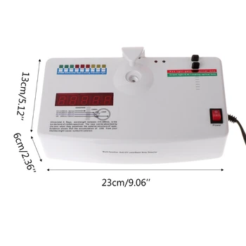 Optične Leče Anti-radiation Monitor Ultravijoličnih Žarkov UV Tester Detektor Orodje za Ukrep 220V 50Hz