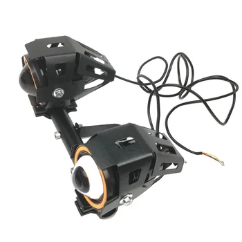12-60V Eagle eye big LED Sprednje Luči za Električni Kick Scooter e skuter kolo kolo kolo U7 led osvetlitev