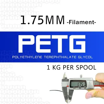SUNLU 1.75 MM PETG 3D Tiskalnik Žarnice Plastične PETG 3d Žarilno Dobro Žilavost Materiali za Tiskanje