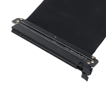 PCI Express 3.0 16x Prožni Kabel Podaljšek Adapterja za Visoke Hitrosti Riser Card