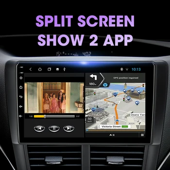Android 9.0 2 Din avtoradia Za Subaru Gozdar 3 SH 2007-2013 2G+WIFI Multimedijski Predvajalnik, GPS Navigacija DSP RDS Ogledalo Povezavo