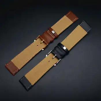 Usnje Watchband Trak z Za Xiaomi Huami Amazfit Bip MALO Lite Youth/ Amazfit GTS Pametno Gledati Nosljivi Zapestja