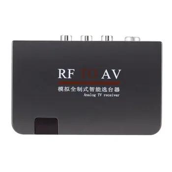 Mini Prenosni RF Za AV Analogni TV Sprejemnik RF Za AV Pretvornik Modulator Napajalnika Vrata USB z Video Kabel