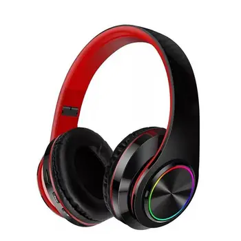 Bluetooth 5.0 Slušalke Brezžično Polnjenje Zložljive Nad Uho Slušalke z Mikrofonom za TV, RAČUNALNIK in AV Sprejemniki