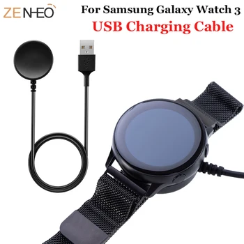 USB Kabel za Polnjenje, hitro Polnilnik Dock Adapter za Samsung Galaxy Watch 3 41mm 45mm Nova Oprema,