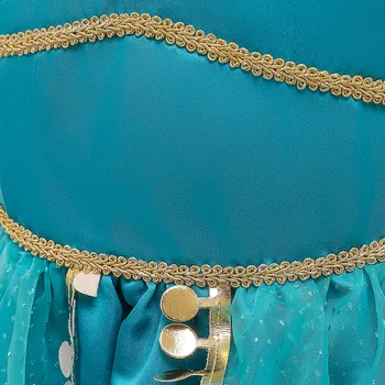 Aladdin Dekleta, Dres Aladdin Lučka Trebuh Ples Princesa Obleko Cosplay Kostume Baby Baby Dekleta Božič Tutu Til Obleke Otroci Ali