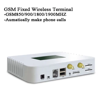 GSM fiksni brezžični terminal Samodejno klicanje telefon IVR snemanje Telemarketing Oglaševanje Stacionarnih telefonov LCD-Zaslon GSM modul