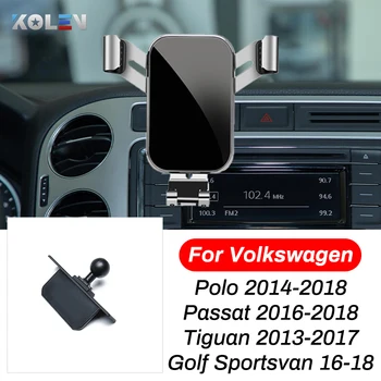 Avto, Mobilni Telefon, Držalo Za Volkswagen VW Tiguan Passat, Polo, Golf Sportsvan 2013 2016 2018 Težo Stojalo Nosilec Navigacije