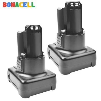 BONACELL 12Volt Max 6000mAh Li-ion Pod Baterija Za Bosch BAT411 Zamenjava Bosch BAT420 BAT412 CLPK30-120 1600A00X7H Orodja
