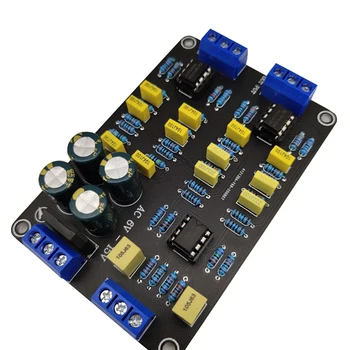 Tenghong 2pcs 2 Način Aktivno Crossover Filter Bass Treble Avdio Zvočniški Frekvenčni Delilnik Z NE5532 Pre-čip Za Spremenjen Zvok