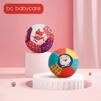 BC Babycare Zabavno Otroci Okolju Prijazno Izobraževalne Igrače Krpo Žogo Baby Vrtec Učenje Barv, Živali, Glasbo, Nogomet, Košarka