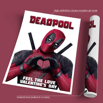 Brez Okvirja Natisnjeni Deadpool Film, Slikarstvo Na Platno Sodobne Soba Dekoracijo Natisni Plakat Sliko Platno Wall Art