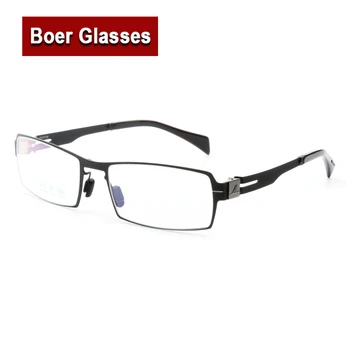 Čisto Nov Modni fantastično Očala poseben tečaj Polno Platišča Moški Kratkovidnost Recept Eye Glasses Kovinskih Očal Rxable F211602
