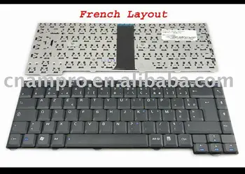 Novo FR Notebook Laptop tipkovnici za Asus F2 F3 F3K F3L T11 (28Pin Kabel) Črna francoski Clavier AZERTY 9J.N8182.F0F 04GNI11KFR00-1