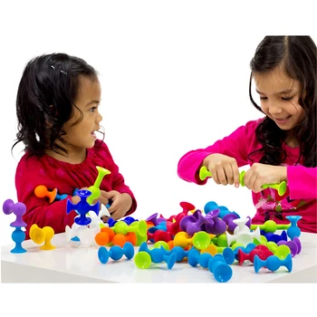 Novo Mehko gradniki Otroci DIY Bedak Smešno Silikonski Blok Model Gradnje Fantje Dekleta Igrača Za Otroke Božično Darilo