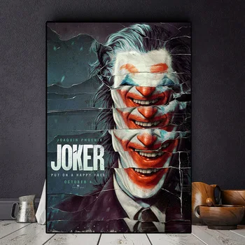 Joker Steno Umetnosti Plakatov in Fotografij 2019 Joker Film, Stripi, Slike, Tiskanje Platno Slikarstvo Sodobne Dom Stenski Dekor Plakat Cuadros