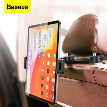 Baseus Avto BackSeat Telefon Zložljivi Nosilec Avto Nosilec Za iPad, iPhone Tablični računalnik Samsung Univerzalni Auto Sedež Nazaj Gori Stojalo za Podporo