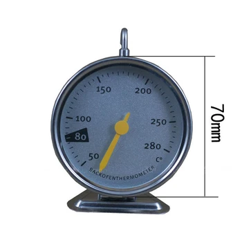 Kakovostno Nerjavno Jeklo Pečica Štedilnik Termometer Merilnik Temperature M1180