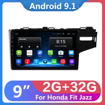 9 inch 2 din Android 9.1 2G+32 G avtoradio Multimedijski Predvajalnik Videa, Za HONDA FIT JAZZ Navigacija GPS 2din autoradio dvd