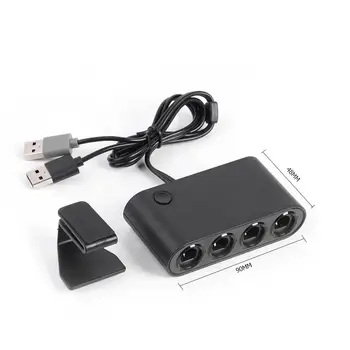 4 Vrata Pretvornik za GameCube GC Krmilnik USB Adapter za Nintend Stikalo NGC/Wii u/PC Star Spopadov Igra