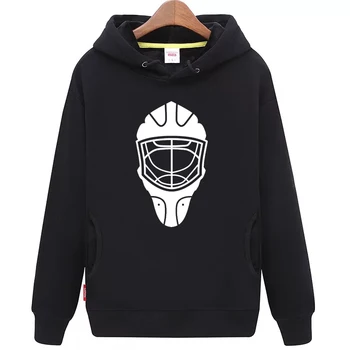 COLDOUTDOOR Brezplačna dostava poceni unisex black hokej hoodies z hokejska maska za moške & ženske