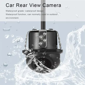 Nepremočljiva širokokotni HD Avto Backup Pogled od Zadaj kamero in Fotoaparat Z Zrcalno Sliko Pretvori v Skladu Vzvratno Kamero za Parkiranje Pomoč Sistem