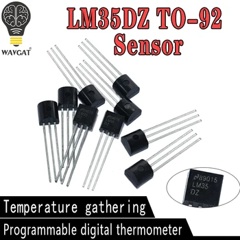 10PCS LM35DZ TO92 LM35 to-92 LM35D Natančnost Celzija Tipala Temperature