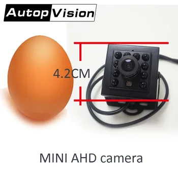 S860 MINI AHD kamera za avto kvadratek Fisheye Avto 170 1,7 mm 960P Fotoaparat Taxi Stopnja širokokotni AHD Night Vision
