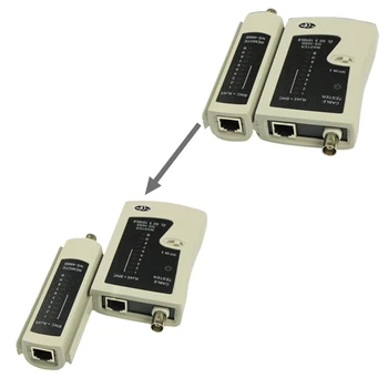 Omrežni Kabel Ethernet Tester LAN RJ45 BNC Orodje za Preizkus Nagovoriti Signal Lan Tester