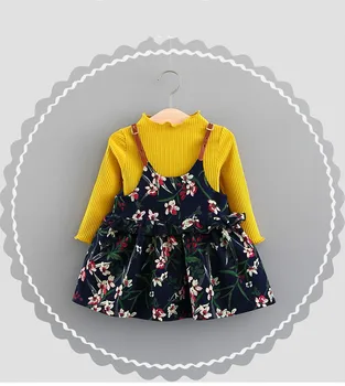 Otroške Obleke 2019 blagovne Znamke Baby Dekleta Obleke Princess Dekleta Obleko Žogo Preje Otroci Oblačila Otrok Stranka Princesa Obleke 6M-6T