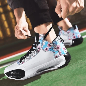 Nekaj Priložnostne Čevlji Za Moške, Visoke Kakovosti Superge Šok Absorpcije Čevlji Za Prosti Čas Mens Dihanje Zelena Platformo Moški Škornji