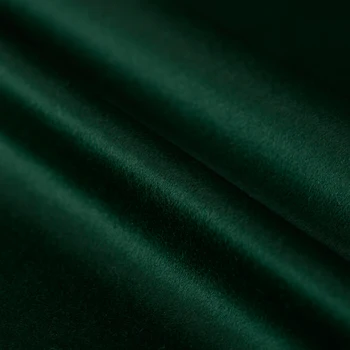 High-end temno zelena kašmir kašmir tkanine dvostranski kašmir tkanine plašč kašmir volna tkanina debelo volno krpo