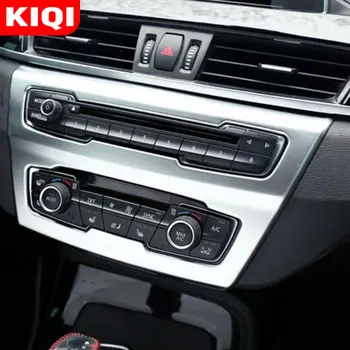 KIQI ABS Avto Styling Centralni Nadzorni Plošči Dekorativni Pokrov Trim Nalepke za BMW X1 F48 2016 - 2020 Notranje zadeve Auto Dodatki