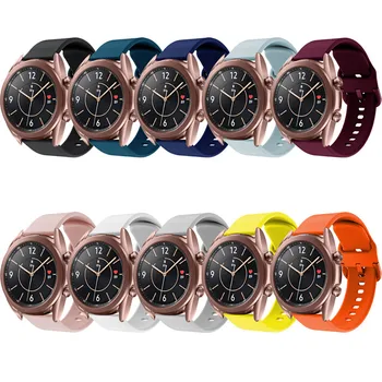 Silikonski Trak ZA Samsung Galaxy Watch 3 Aktivna 2 zapestja watchband 20 22 mm Magic 2 Watch trak za HUAWEI GT 2 pro GT2
