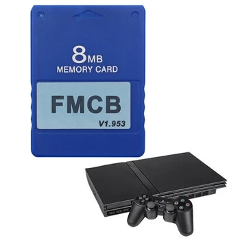 FMCB v1.953 Kartice Pomnilniško Kartico za PS2 Playstation 2 Brezplačno McBoot Card 8MB 16 MB 32MB 64MB OPL MC Zagon Programa Kartico