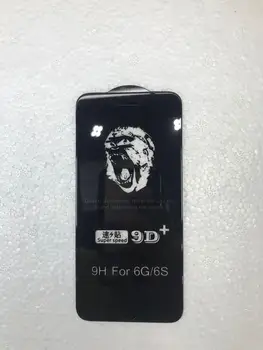 2pcs 9D+ Polno Kritje Kaljeno Steklo za iPhone 11pro XS Max XR Plus 8 7 6s 6 0.18 gorilla kaljenega film Super Hitrost Ultra Tanek