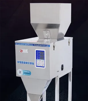 Hrana avtomatsko tehtanje polic pralni Zrnat prah zdravila pakiranje stroj velik lijak za polnjenje pralni 20-2500g/10-1000g