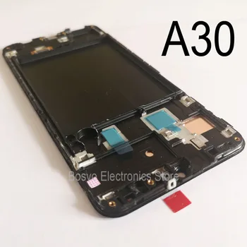Za Samsung A30 LCD zaslon A305 z dotik z okvirjem skupščine Zamenjava rezervnih delov A305F A305FD A305A